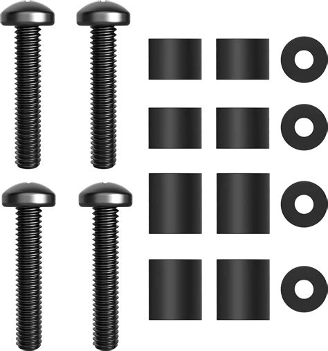Buy TV Mounting Hardware Screws M8 x 45mm Screws Bolts with 25mm Long ...
