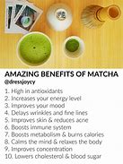 Image result for Matcha Tea Benefits