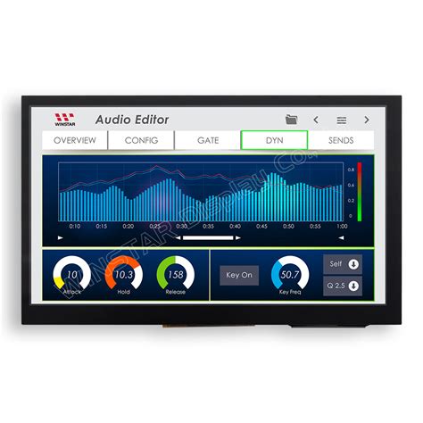 Touch Screen Display Controller 的图像结果