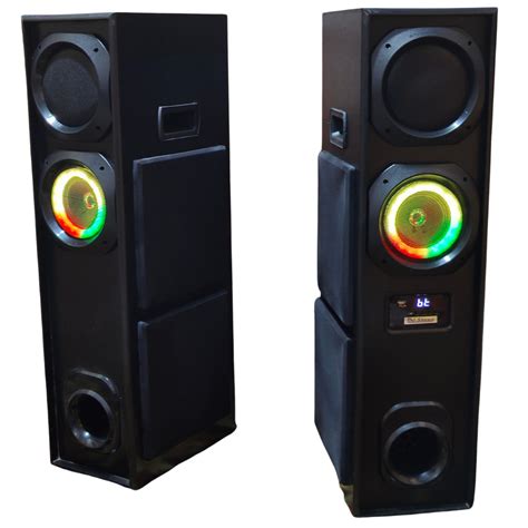 DJ Stone Ruby 3 PRO multimedia tower speaker | Thumping BASS | BT | US ...
