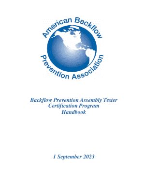 Image result for Backflow Tester Certification