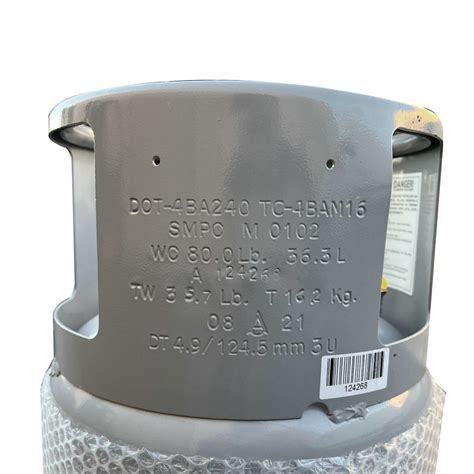 Buy Forklift Propane Tank UL Listed Cylinder Gauge 33.5 LB Empty ...