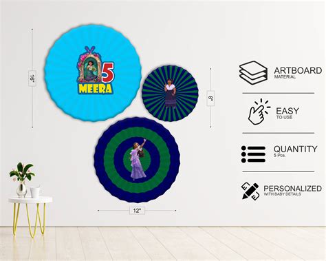 Encanto Theme Paper Fan | Birthday Party Decorations Online – Party ...