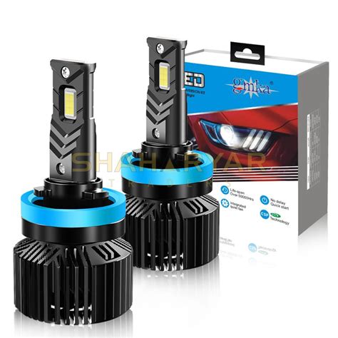 Gmka 300W LED Headlight Bulbs Pair - Grip: H7 - Shaharyar Traders