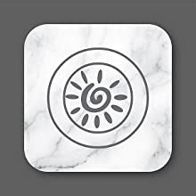 Cello Opalware Dazzle Series Blue Swirl 18-Piece Dinner Set Serving for ...