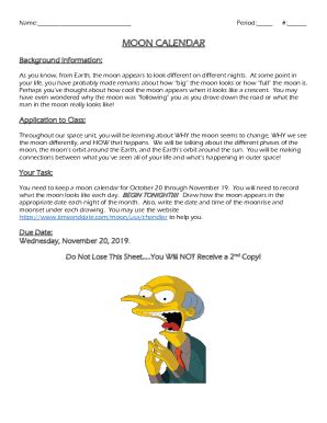 Fillable Online moon.nasa.govmoon-in-motionmoon-phasesMoon PhasesMoon ...