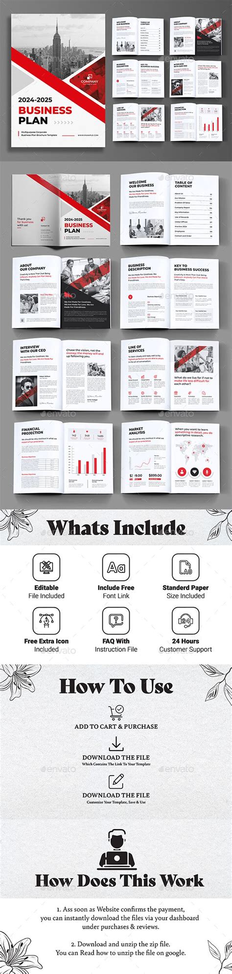 Business Plan Contents Template 的图像结果