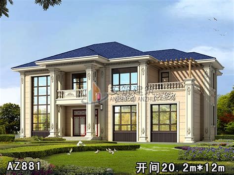 最新农村20万元二层半别墅设计图，占地仅110多平_三层别墅设计图_图纸之家