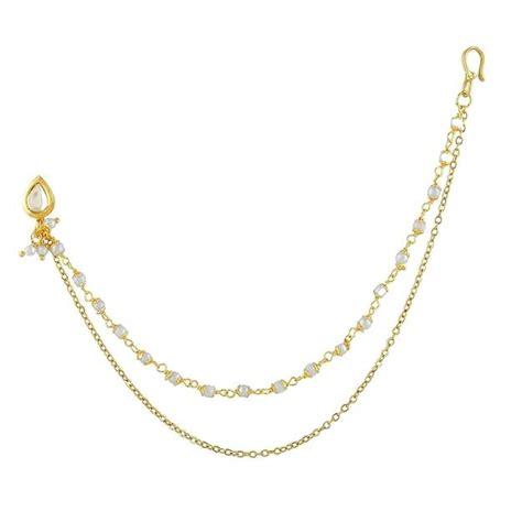 Buy ACCESSHER Gold Plated Traditional and Ethnic Ruby Kundan ...