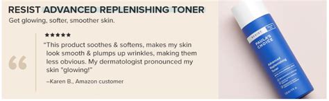 Paula's Choice Resist Advanced Replenishing Toner, Anti-Aging Facial ...