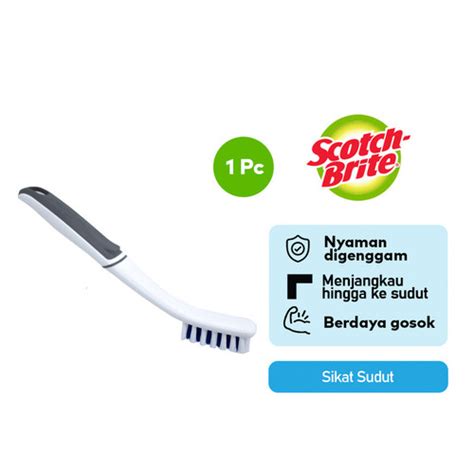 Jual 3M Scotch Brite Sikat Lantai sudut / Sikat sudut 511P-6 - Jakarta ...