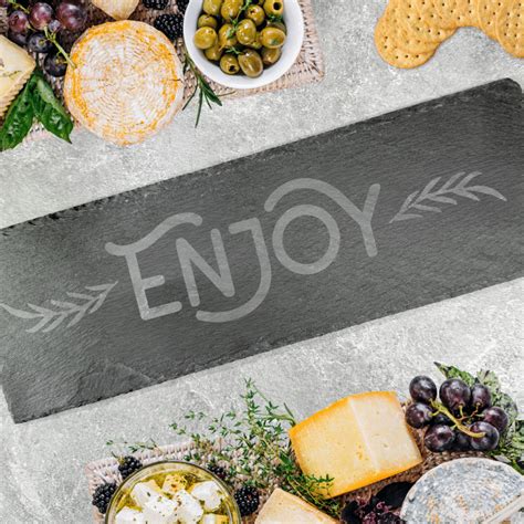Etched Slate Charcuterie Boards - Better Life Blog