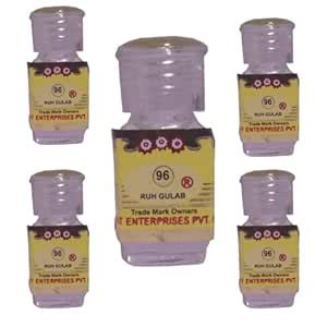 Nemat 96 Attar Rhu Gulab Combo Pack Of 5 X 2.5 ml Each Alcohol Free ...