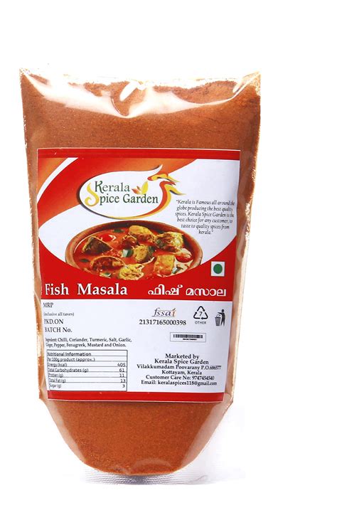 Kerala Spice Garden Fish Masala 1 Kg | Desertcart INDIA