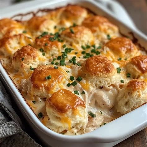 Chicken Bubble Biscuit Bake Casserole | Recipe | Chicken dishes recipes ...