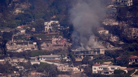 California Wildfires Aftermath: Aerial Views Reveal Charred Homes and ...