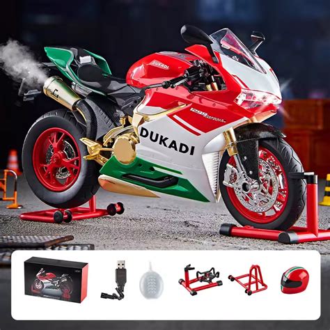 1:9 Diecast Ducati Bootable Spray Bike – Megamart