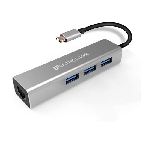 GigaHub Type C with Ethernet UM0095 – UltraProlink