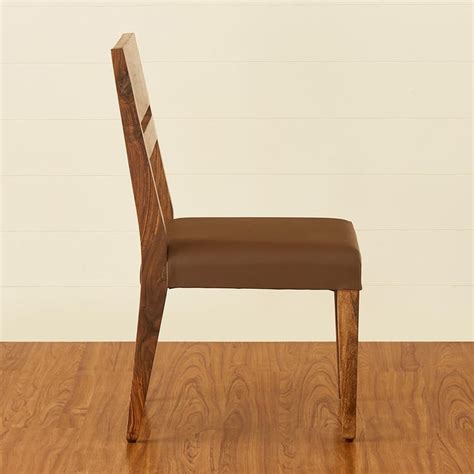 Buy New Raga Set of 2 Sheesham Wood Dining Chairs - Brown from Home ...