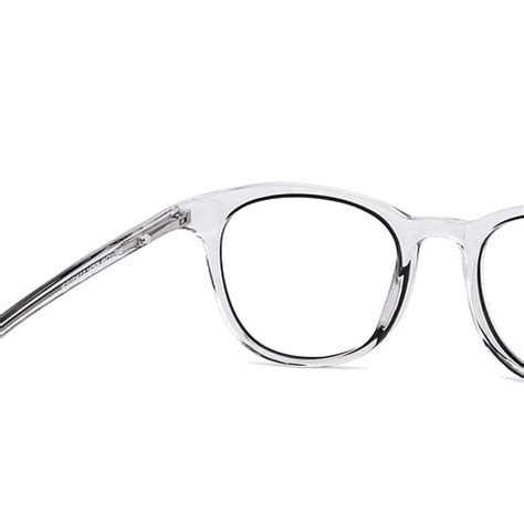 Buy Transparent Black Transparent Full Rim Square Vincent Chase Classic ...