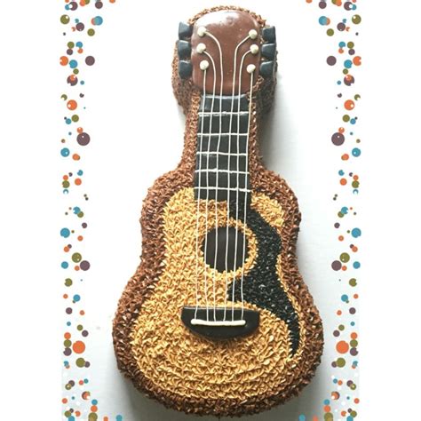 Order Guitar Designed Fancy Cake Online in Mumbai, Navi Mumbai, Thane ...