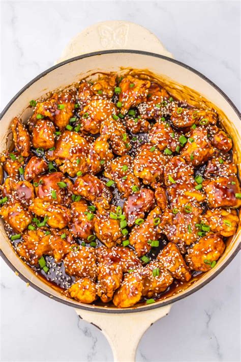 Easy Honey Sesame Chicken Recipe {Better than Takeout} - Simply Stacie