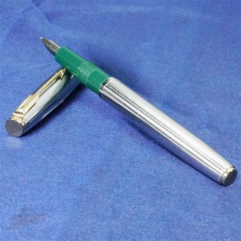 Gama No 19 Silver Color Body With Green Color Holding Parker Nib ...