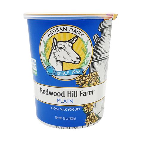 REDWOOD HILL FARM Plain Goat Milk Yogurt (32 oz) | LifeStyles In 360