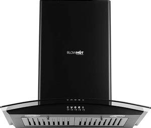 BLOWHOT Electra S BPC Chimney Wall Mounted Black 1100 CMH Chimney Price ...