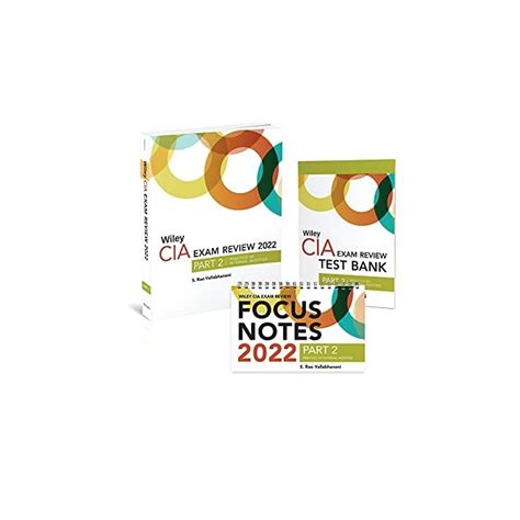 Buy Wiley CIA 2022 Part 2: Exam Review + Test Bank + Focus Notes ...