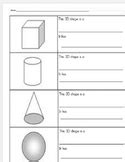 Cubes Cones Spheres Teaching Resources | TPT