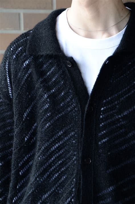 【YOKE】“SILK MOHAIR BUTTONED CARDIGAN” | CIENTO BLOG