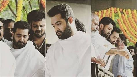 पिता के अंतिम संस्कार पर ऐसे दिखे जूनियर NTR, वायरल है वीडियो - junior ...