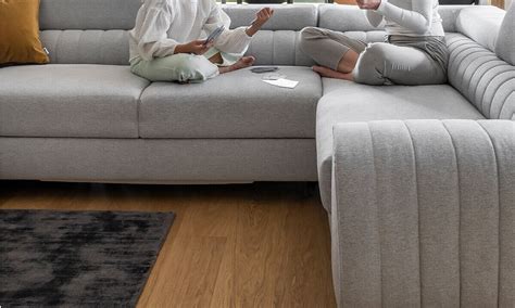 Louis L-shape Modern Corner Sofa