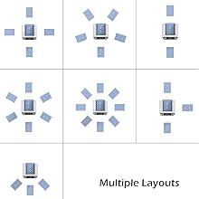 Buy BEBO CREATIONS Smart Automatic Poker Card Dealer-360 Rotating ...