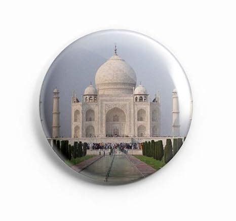Buy AVI 58mm Regular Size Metal Fridge Magnet Blue Taj Mahal Agra ...