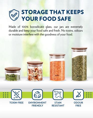 Buy Classic Storage Jar 300 ml at Best Price Online in India - Borosil