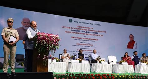 Hon’ble Lt. Governor distributed letters of promotion & other financial ...