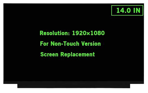 14.0" Screen Replacement for ThinkPad T14 P14s Gen 1 2 LCD LED Display ...