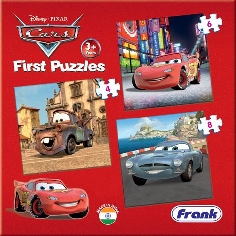 Buy Frank Disney Pixar Cars First Puzzles - A Set of 3 Jigsaw Puzzle ...