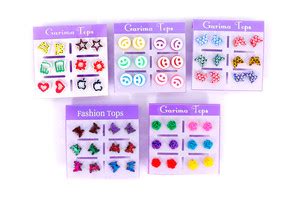 Flipkart.com - Buy navjai Combo Set of 30Pair Card Stud Earring For ...