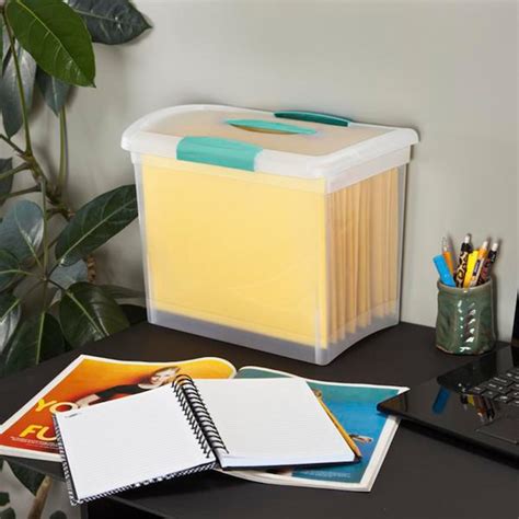 Sterilite Corporation 12-Pack Medium Clear Weatherproof Tote with ...