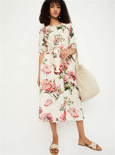 Buy Women Floral Print Midi Dress Online at just Rs. 999.0 ...