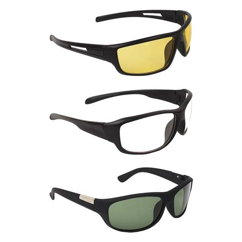 Buy Zyaden COMBO of Day & Night Sunglasses - Combo - 1397 at Amazon.in