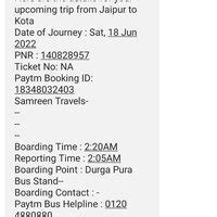 Paytm — Book a bus on paytm but can't arrive bus on boarding point ...