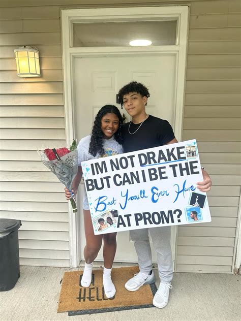 promposal ideas, drake promposal idea | Cute prom proposals, Homecoming ...