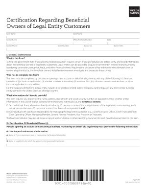 Beneficial Ownership Form Template - Fill and Sign Printable Template ...