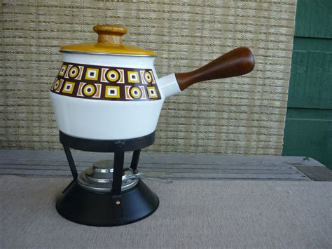 Vintage Fondue Set Mid Century Fondue Pot Retro - Etsy