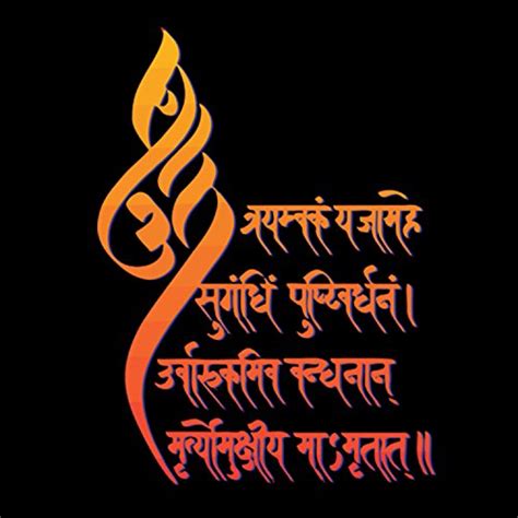 Buy Pooplu Women's Regular Fit Trimbak Mantra Cotton Printed Round Neck ...