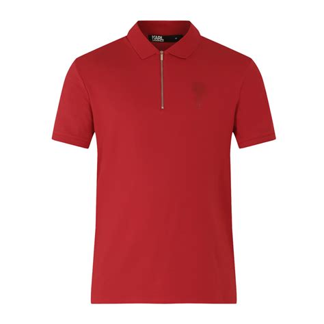 Buy Men Red Solid Polo Polos Online - 968569 | The Collective